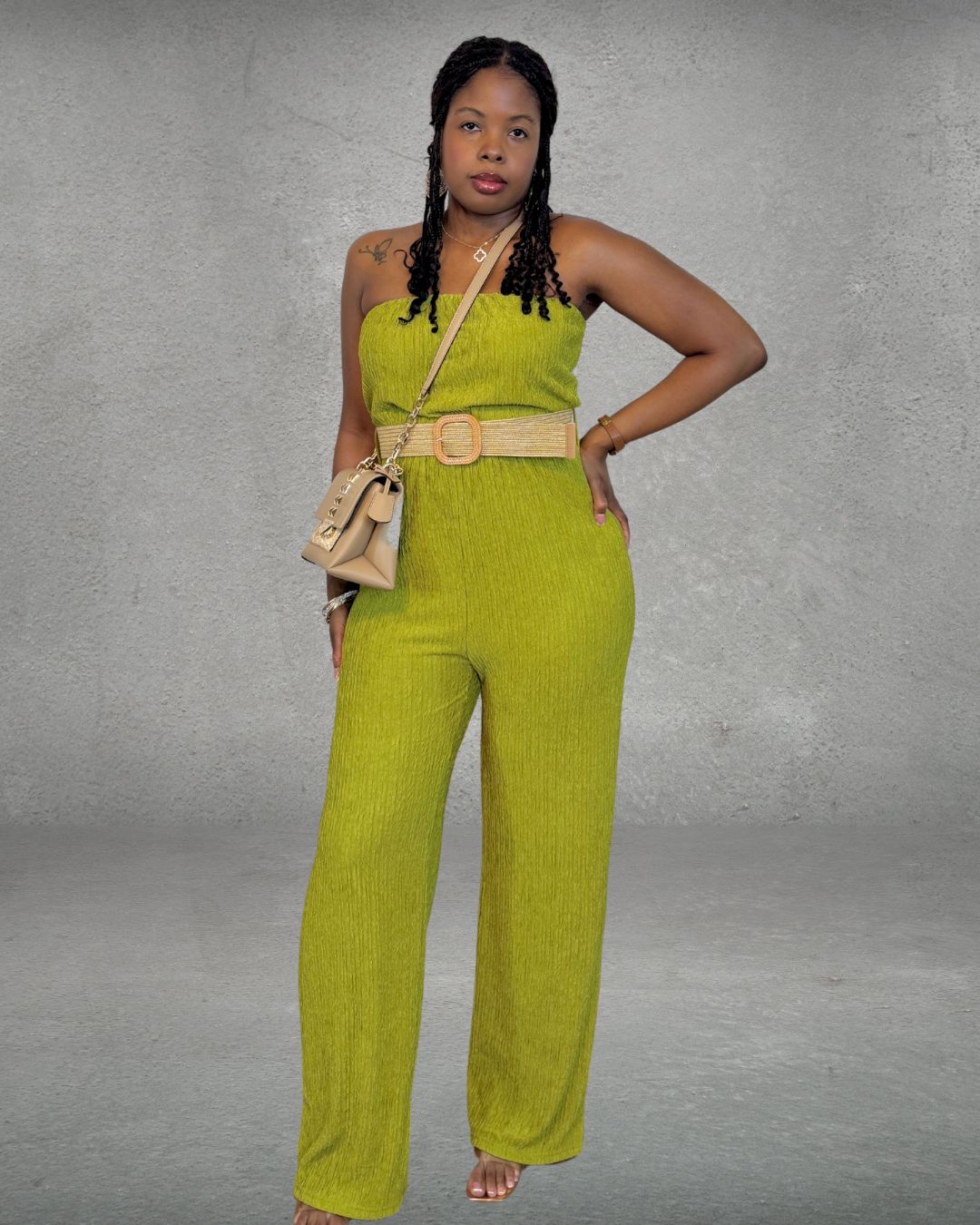 Lush Lime Jumpsuit