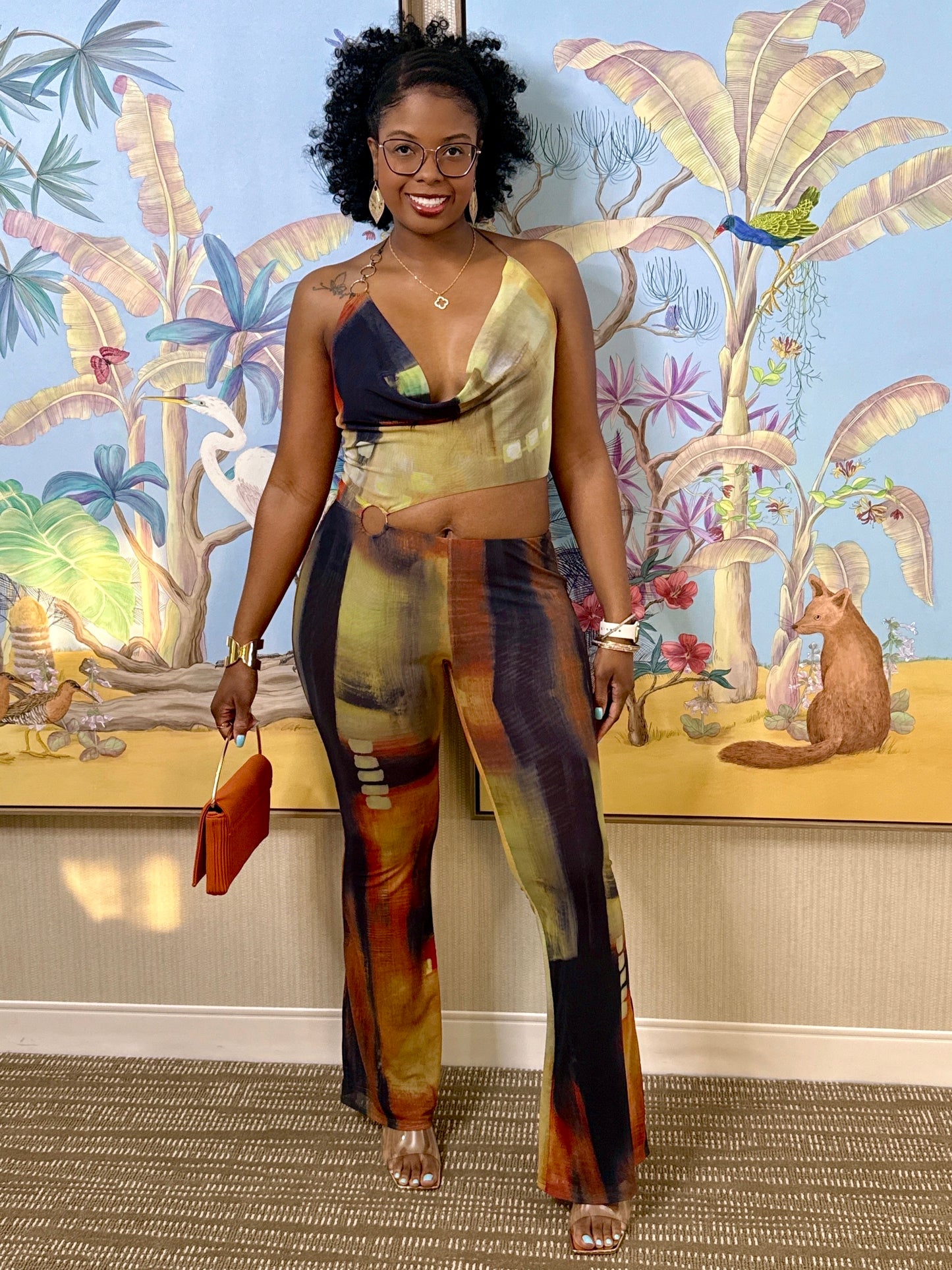 Glow Up Halter Jumpsuit