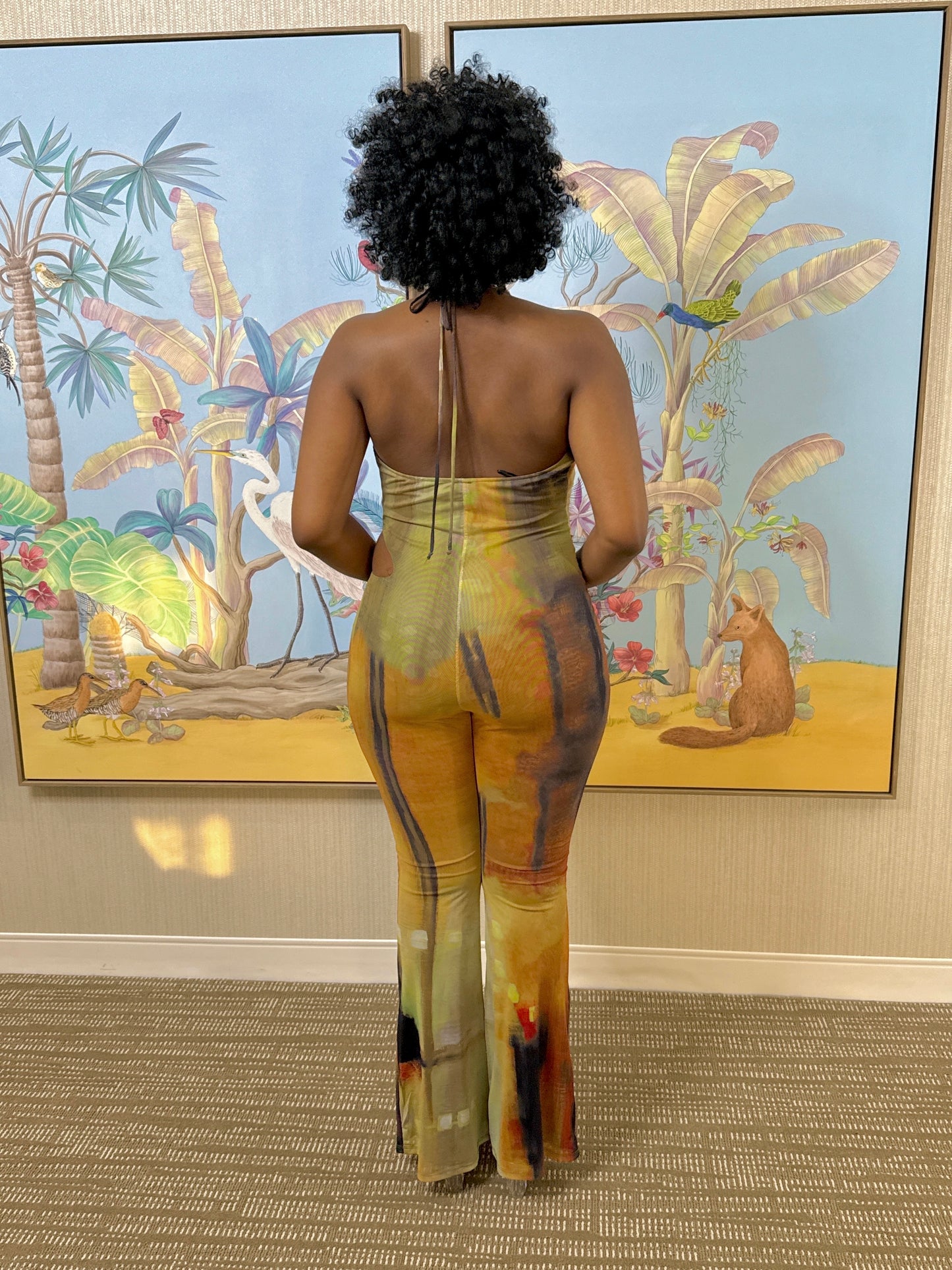 Glow Up Halter Jumpsuit
