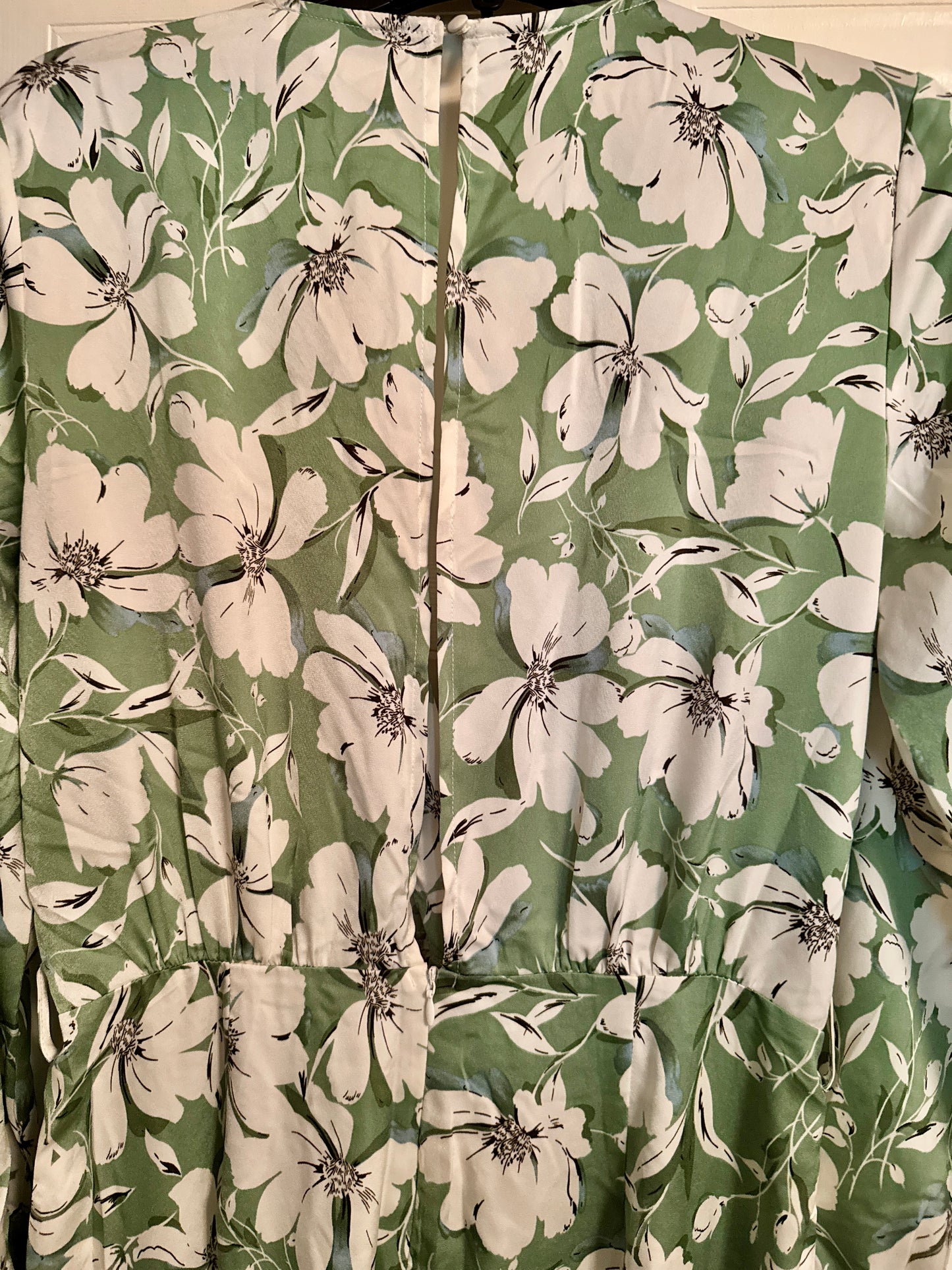Green Floral Jumpsuit