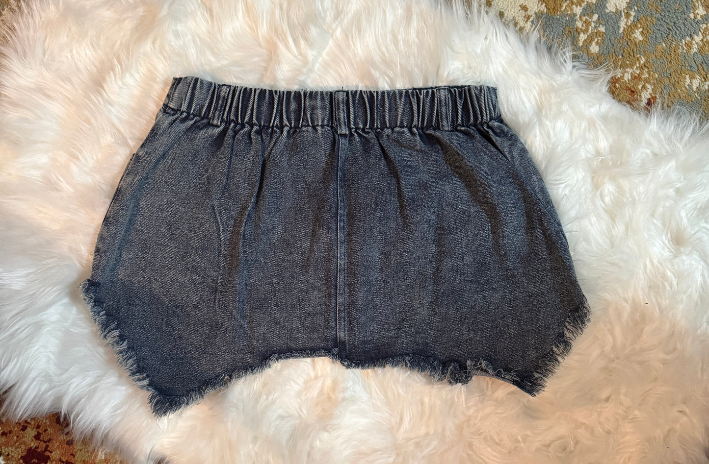 The Extremely Mini Denim Skirt